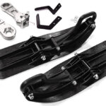 Front Sled Ski Attachment Set for Arrma 1/8 Kraton 6S BLX (for RWD Operation)