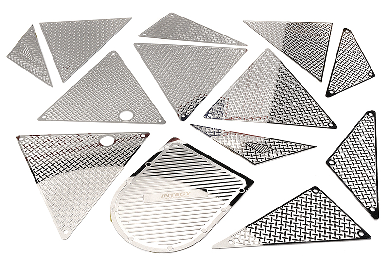 C29020 Alloy Machined Protection Plate Set for Traxxas 1/7 Unlimited Desert Racer 8434 - Image 1