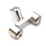 Billet Machined Silver LED Light Housing for Tamiya T3-01 Dancing Rider