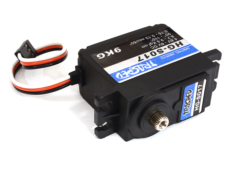 C29028 Replacement 9kg Steering Servo for 1/10 RC Military Truck, Black - Image 1
