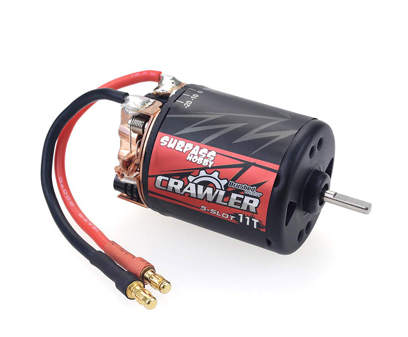 C29029 Crawler 5-Slot Stator 11 Turn 540 Size Brush Motor by Surpass Hobby - Image 1