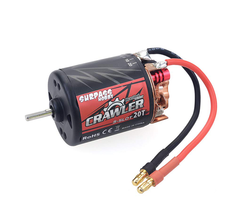 C29032 Crawler 5-Slot Stator 20 Turn 540 Size Brush Motor by Surpass Hobby - Image 1