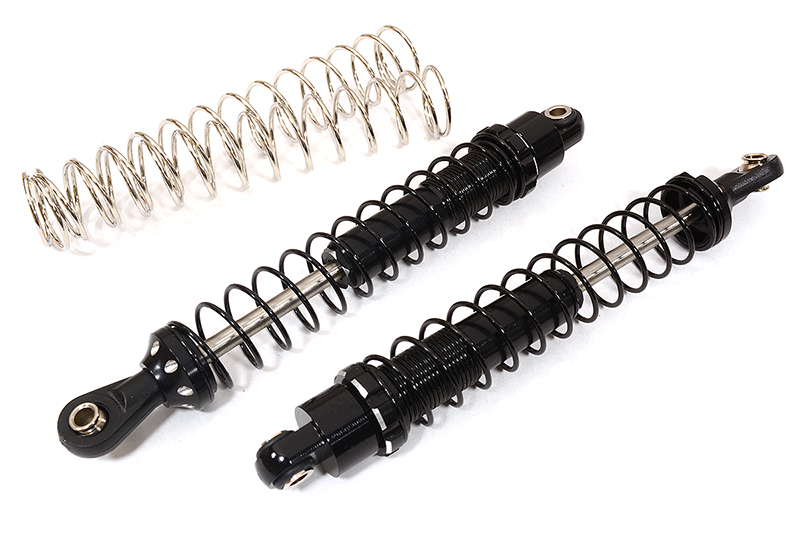 C29043BLACK Billet Machined Shock Set (2) for 1/10 Scale Off-Road R/C (L=100mm) - Image 1
