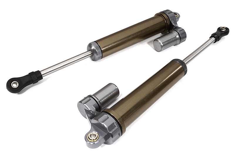 C29047GUN Piggyback Rear Shock (2) for Traxxas 1/7 Unlimited Desert Racer (L=160mm) 8461 - Image 1