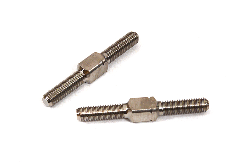 C29051 Billet Machined Titanium Turnbuckles 3mm x 27mm True Size for On-Road/Off-Road - Image 1