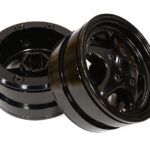 1.9 Size Machined Alloy 5 Spoke Wheel (2) for 1/10 Scale Crawler