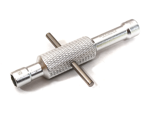 C29061SILVER Dual Size Hex Socket Wrench 5.5mm + 7mm - Image 1