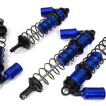 Machined Piggyback Shock Set for Arrma 1/8 Kraton 6S BLX ARA330621 ARA330622