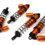 Machined Piggyback Shock Set for Arrma 1/8 Kraton 6S BLX ARA330621 ARA330622