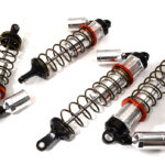 Machined Piggyback Shock Set for Arrma 1/8 Kraton 6S BLX ARA330621 ARA330622