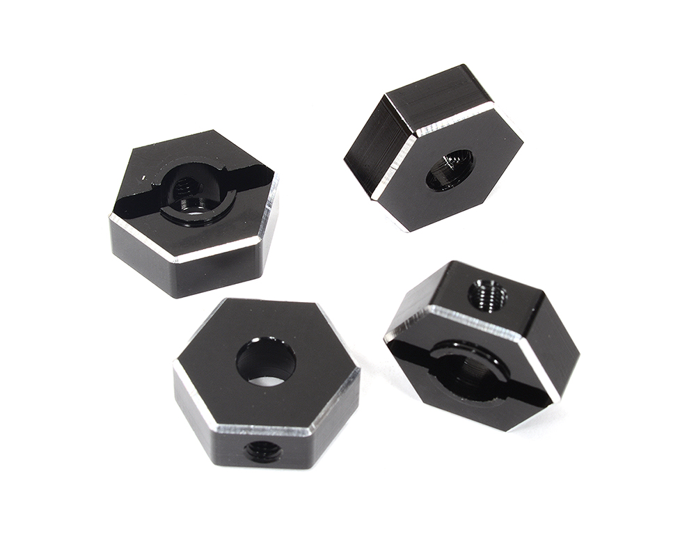C29090BLACK Billet Machined Wheel Hex for Arrma 1/10 Granite 4X4 3S BLX - Black AR310871 - Image 1