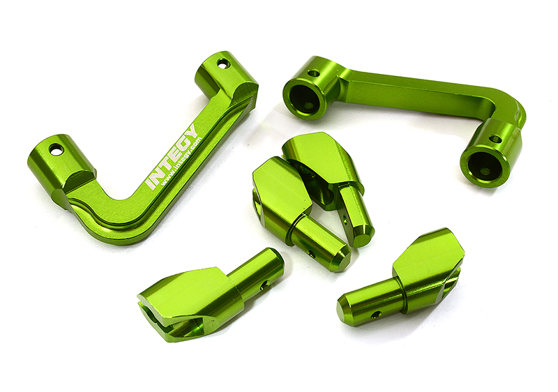 C29098GREEN Billet Machined Side Protector for Tamiya T3-01 Dancing Rider - Image 1