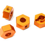 Machined Wheel Hex (4) for Arrma 1/10 Granite Voltage 2WD Mega Truck AR320386