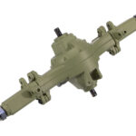 Green Rear Axle Beam Assembly for 1/12 8X8 RC Military Truck Upgrade