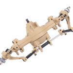 Front Axle Assembly 8ASS-P0020 Yellow for HG-P801 1/12 8X8 RC Military Truck