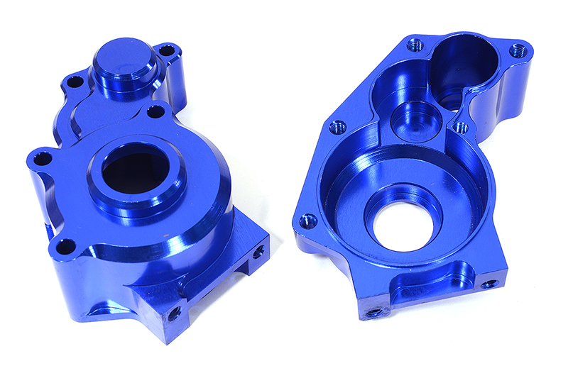 C29126BLUE Billet Machined Center Gearbox Housing for Element RC 1/10 Scale Enduro Sendero - Image 1