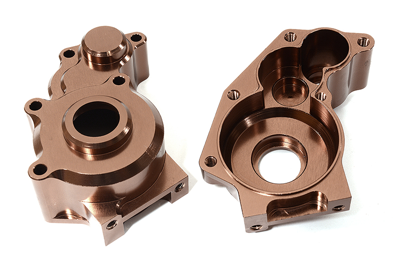 C29126BRONZE Billet Machined Center Gearbox Housing for Element RC 1/10 Scale Enduro Sendero - Image 1