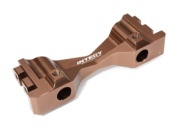 C29128BRONZE Billet Machined Front Bumper Mount for Element RC 1/10 Scale Enduro Sendero - Image 1