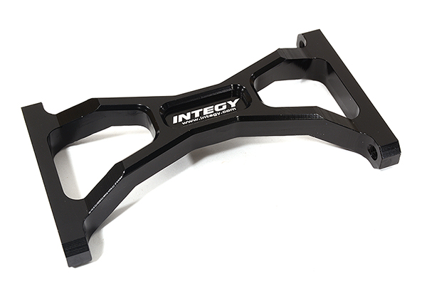 C29132BLACK Billet Machined Rear Chassis Brace for Element RC 1/10 Scale Enduro Sendero - Image 1