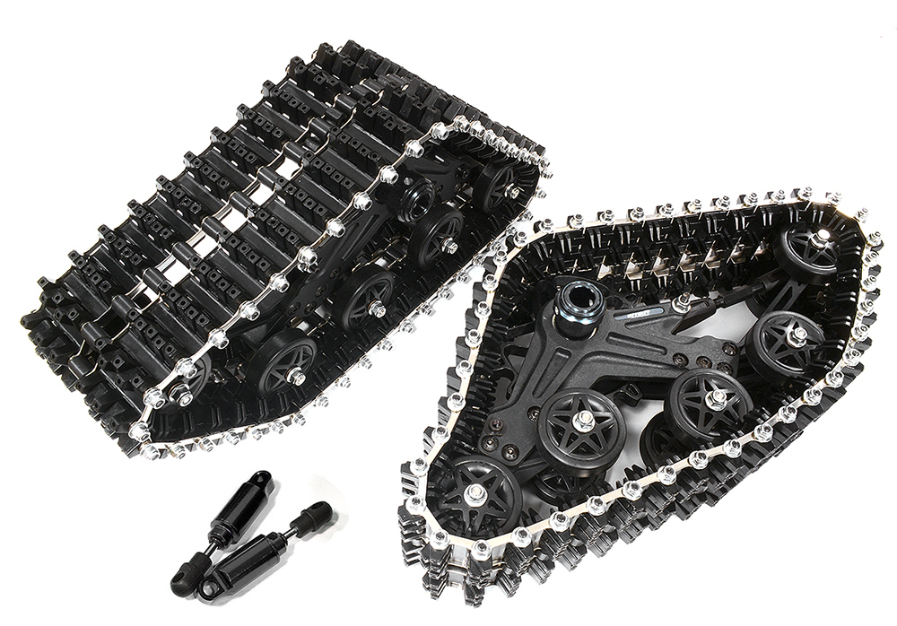 C29138BLACK Front Snowmobile & Sandmobile Kit for Losi 1/5 Desert Buggy XL-E & 2.0 - Image 1