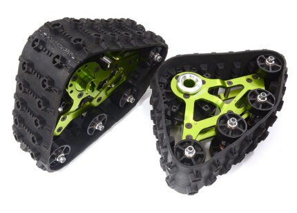 Green Snowmobile & Sandmobile (2) for Arrma 1/10 Granite Voltage 2WD Mega Truck