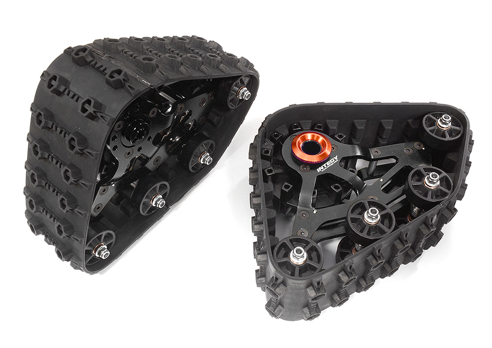 C29142BLACK Snowmobile & Sandmobile (2) for Element RC 1/10 Enduro, require C29147/C29148 - Image 1