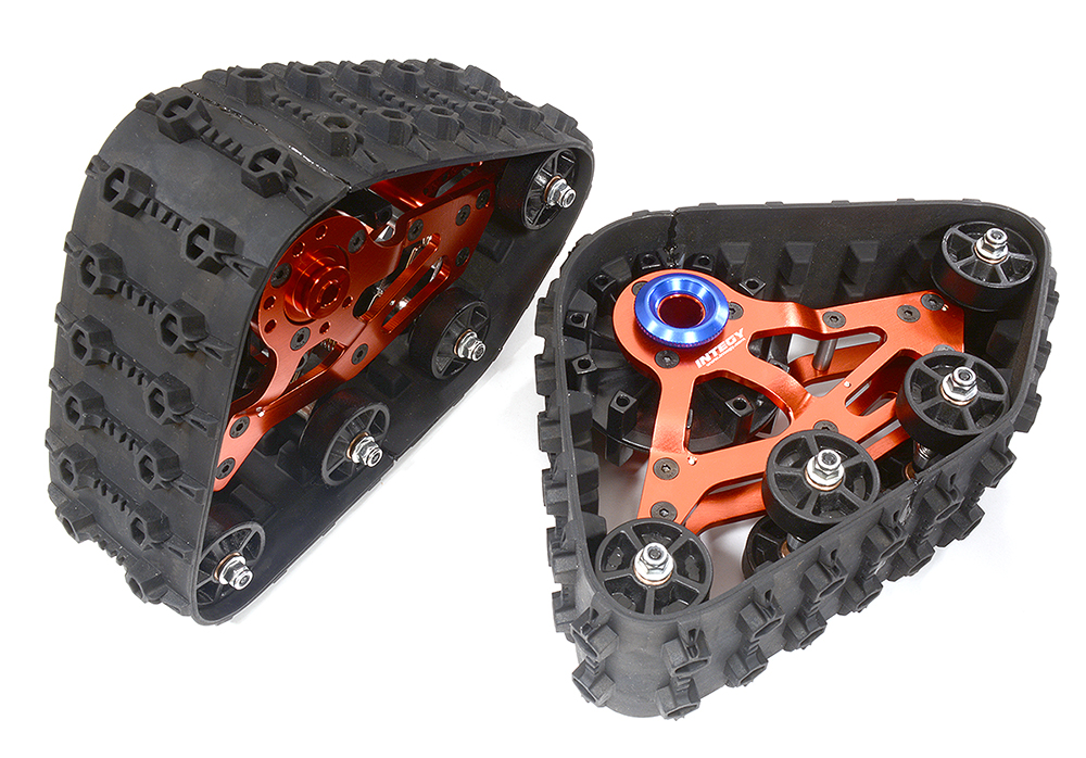 C29142RED Snowmobile & Sandmobile (2) for Element RC 1/10 Enduro, require C29147/C29148 - Image 1