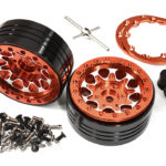 Billet Machined Alloy Beadlock Wheels for Element RC 1/10 Scale Enduro Sendero