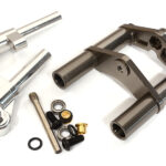 Billet Machined Front Fork Upgrade Set for Tamiya T3-01 Dancing Rider