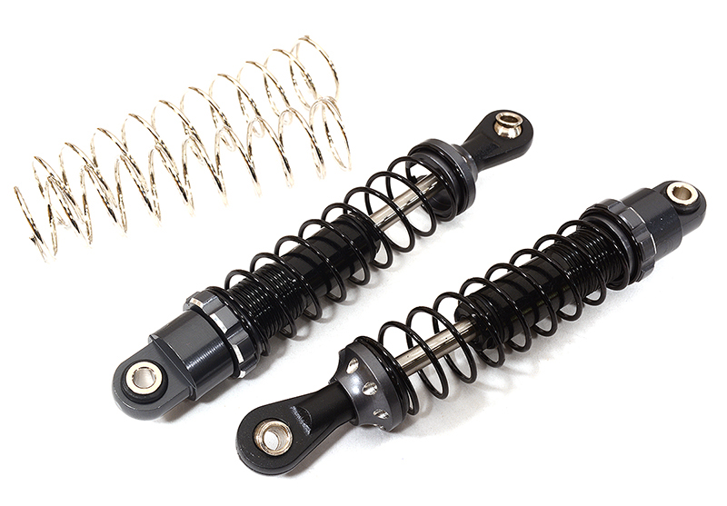 C29159GUN Billet Machined Shock Set (2) for Axial SCX-10, SCX10 II & SCX10 III (L=90mm) - Image 1