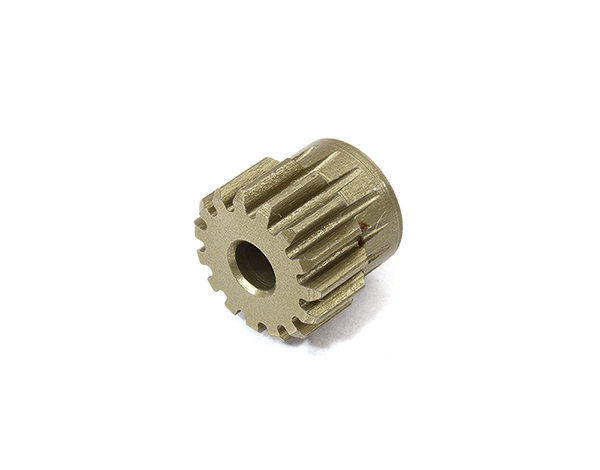 C29174 Billet Machined Mod 0.6 Pinion Gear 15T, 3.17mm Bore/Shaft for Brushless R/C - Image 1