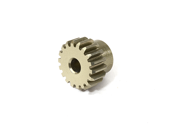 C29177 Billet Machined Mod 0.6 Pinion Gear 18T, 3.17mm Bore/Shaft for Brushless R/C - Image 1