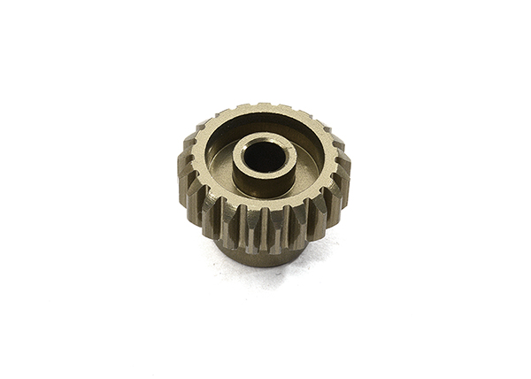C29180 Billet Machined Mod 0.6 Pinion Gear 21T, 3.17mm Bore/Shaft for Brushless R/C - Image 1