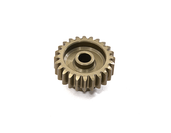 C29183 Billet Machined Mod 0.6 Pinion Gear 24T, 3.17mm Bore/Shaft for Brushless R/C - Image 1