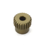 Billet Machined 64 Pitch Pinion Gear 24T, 3.17mm Bore/Shaft for Brushless R/C