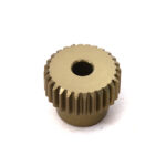 Billet Machined 64 Pitch Pinion Gear 28T, 3.17mm Bore/Shaft for Brushless R/C