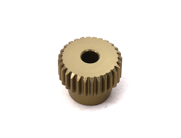 C29247 Billet Machined 64 Pitch Pinion Gear 28T, 3.17mm Bore/Shaft for Brushless R/C - Image 1