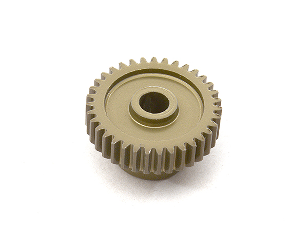 C29254 Billet Machined 64 Pitch Pinion Gear 35T, 3.17mm Bore/Shaft for Brushless R/C - Image 1