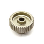Billet Machined 64 Pitch Pinion Gear 37T, 3.17mm Bore/Shaft for Brushless R/C