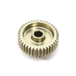 Billet Machined 64 Pitch Pinion Gear 38T, 3.17mm Bore/Shaft for Brushless R/C