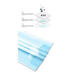 Disposable Protective Mask Daily Type K2 GB/T 32610-2016 (10pcs) - Image 2