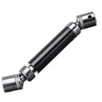 Long 88mm Transmission Shaft in Black for 1/12 8X8 RC Military Truck