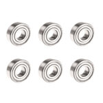 Rolling Bearings 5x11x4mm, 6pcs LS027 for HG-P801 1/12 8X8 RC Military Truck