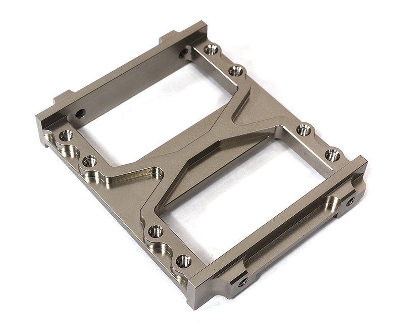 C29317GREY Billet Machined Servo Mount for Element RC 1/10 Scale Enduro Sendero - Image 1