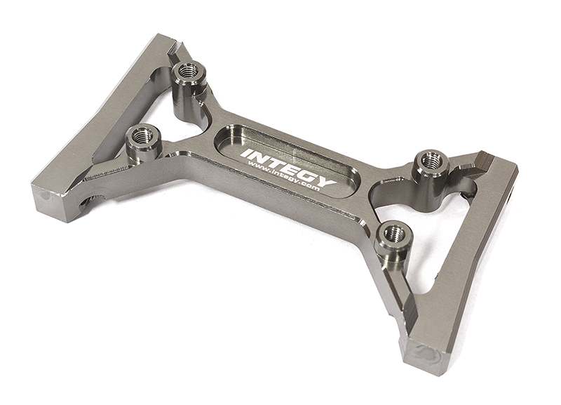 C29319GREY Billet Machined Battery Mount for Element RC 1/10 Scale Enduro Sendero - Image 1