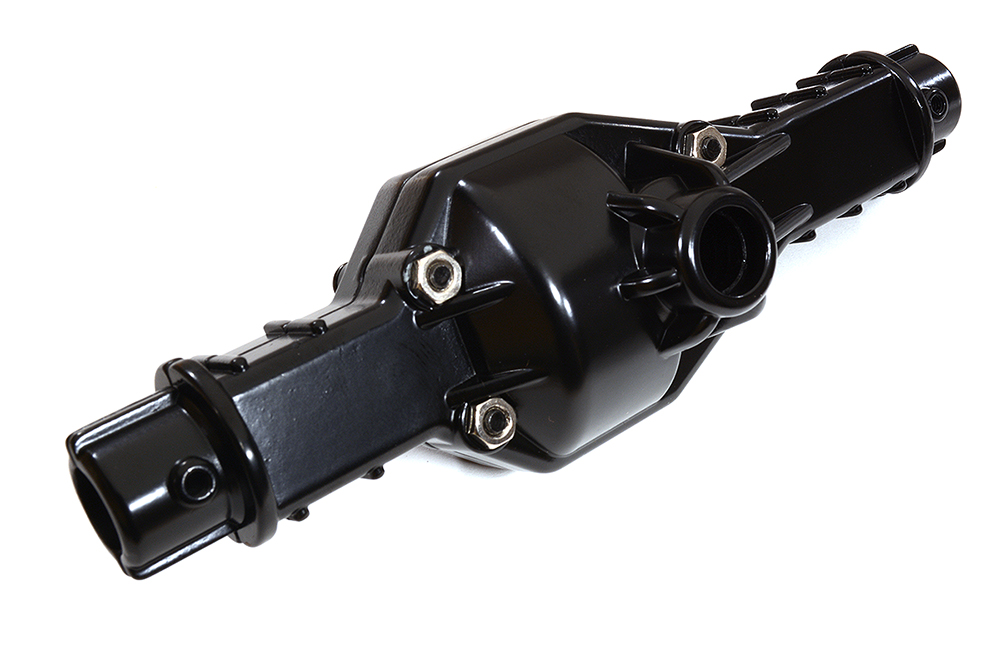C29337BLACK Metal Alloy Axle Housing for Tamiya CR-01 (Weight = 234g) - Image 1