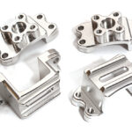 Billet Machined Alloy Axle Mounts for Tamiya CR-01