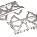 Billet Machined Alloy Main Chassis Side Plates for Tamiya CR-01