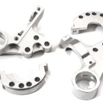 Billet Machined Alloy Upper Coil Spring Mounts for Tamiya CR-01