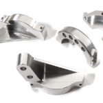 Billet Machined Alloy Lower Coil Spring Mounts for Tamiya CR-01